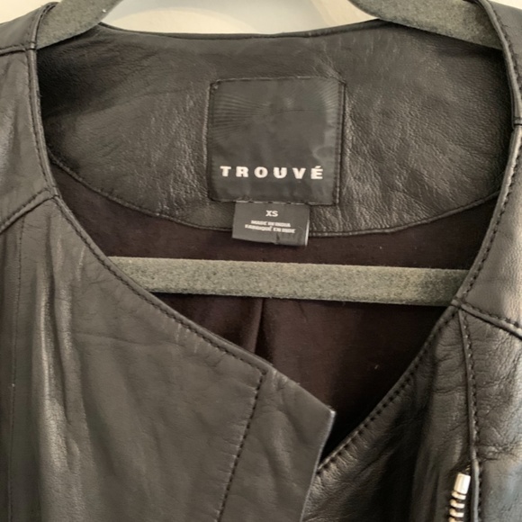 Trouve leather jacket - Picture 5 of 5